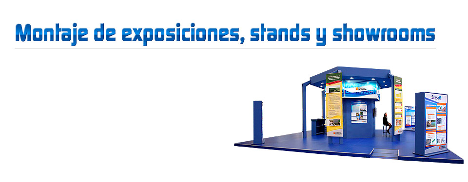 Stands, exposiciones